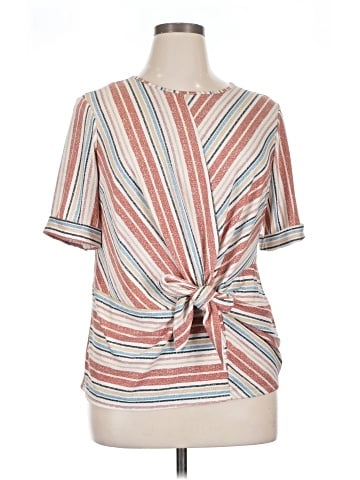 Perseption Concept Short Sleeve Blouse (view 1)