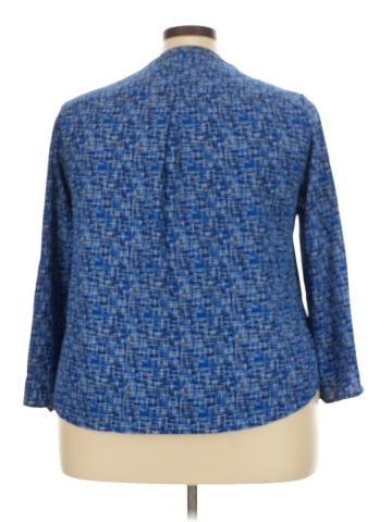 Notations 3/4 Sleeve Blouse (view 2)
