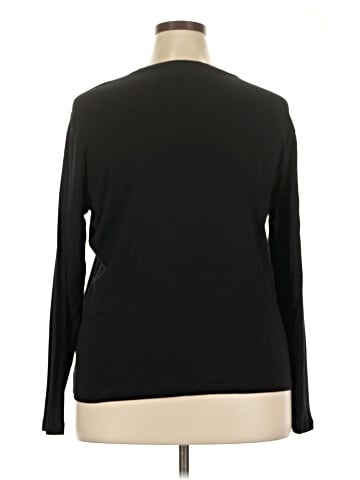 Jones New York Signature Long Sleeve T-Shirt (view 2)