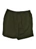 Basic Editions Solid Green Athletic Shorts Size 3X - photo 1