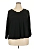 Soma Black 3/4 Sleeve Top Size XXL - photo 1