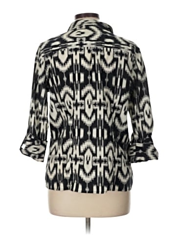 Style&Co 3/4 Sleeve Button-Down Shirt (view 2)