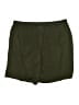 Basic Editions Solid Green Athletic Shorts Size 3X - photo 2