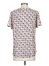 Ann Taylor Paisley White Short Sleeve Blouse Size S - photo 2