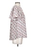 Ann Taylor Paisley White Short Sleeve Blouse Size S - photo 4