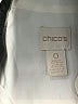 Chico's Ivory Short Sleeve Blouse Size S - photo 7