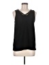 Assorted Brands 100% Polyester Black Sleeveless Blouse Size M - photo 1