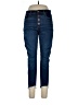Ann Taylor LOFT Solid Blue Jeans Size 31 waist - photo 1