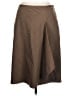 Nine & Company 100% Polyester Argyle Brown Formal Skirt Size 10 - photo 1