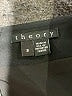 Theory Solid Black Wool Skirt Size 8 - photo 4