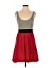 Theory Color Block Red Casual Dress Size S - photo 1