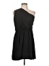 Eyeshadow Solid Black Casual Dress Size L - photo 1