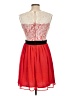 Mystic 100% Polyester Red Cocktail Dress Size L - photo 2