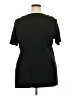 Rafaella 100% Cotton Black Short Sleeve Top Size 2X - photo 2