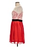 Mystic 100% Polyester Red Cocktail Dress Size L - photo 5