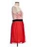 Mystic 100% Polyester Red Cocktail Dress Size L - photo 4