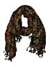Santiki Animal Print Brown Black Scarf One size - photo 1