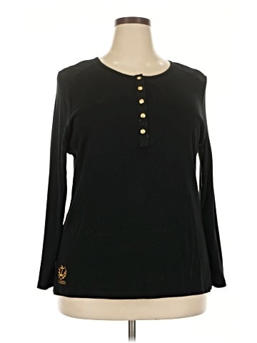 L-RL Lauren Active Ralph Lauren Long Sleeve Top (view 1)