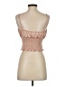 She + Sky 100% Polyester Tan Pink Sleeveless Blouse Size S - photo 2