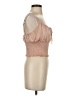 She + Sky 100% Polyester Tan Pink Sleeveless Blouse Size S - photo 4