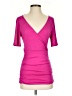 Kenar Pink Short Sleeve Top Size S - photo 1