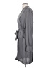 BCBGMAXAZRIA 100% Polyester Gray Casual Dress Size XS - photo 5