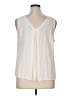 Torrid 100% Rayon Ivory Sleeveless Blouse Size 1X Plus (1) - photo 2