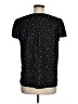 Hilary Radley 100% Polyester Stars Black Short Sleeve Blouse Size M - photo 2