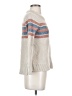 Toad & Co 100% Merino Extra Fine Wool Stripes Silver Wool Pullover Sweater Size XS - photo 4