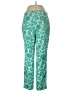Carlisle Print Teal Casual Pants Size 10 - photo 2