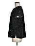 Hilary Radley 100% Polyester Stars Black Short Sleeve Blouse Size M - photo 5