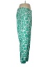 Carlisle Print Teal Casual Pants Size 10 - photo 4