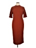 Shein Solid Brown Casual Dress Size 1X - photo 1