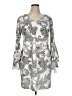 MSK Paisley Silver Casual Dress Size XL - photo 1