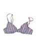 Unbranded Stripes Blue Swimsuit Top Size M (estimated) - photo 1