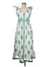 Tuckernuck Paisley Blue White Casual Dress Size M - photo 1