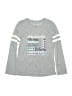 Candie's 100% Polyester Gray Long Sleeve T-Shirt Size L (toddler) - photo 1