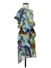 Jessica Simpson 100% Polyester Tie-dye Blue Cocktail Dress Size 4 - photo 4