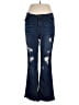 YMI Stars Blue Jeans Size 17 - photo 1