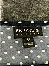 En Focus Studio 100% Polyester Polka Dots Black Casual Dress Size 6 Petite - photo 7