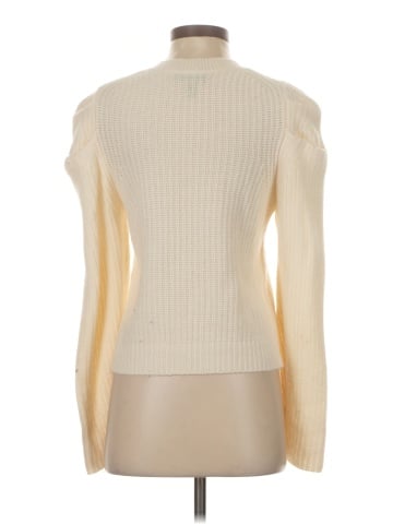 Aqua Cashmere Pullover Sweater (view 2)