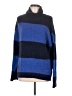 H&M L.O.G.G. Color Block Blue Turtleneck Sweater Size M - photo 1