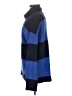 H&M L.O.G.G. Color Block Blue Turtleneck Sweater Size M - photo 5