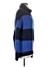 H&M L.O.G.G. Color Block Blue Turtleneck Sweater Size M - photo 4