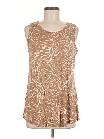 Logo Layers Sleeveless Blouse (view 1)