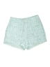 Paper Crane 100% Polyester Tweed Blue Shorts Size S - photo 1