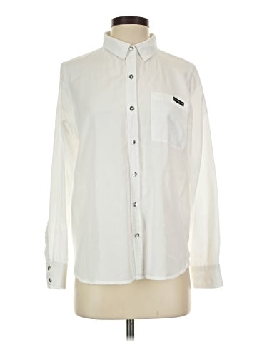 CALVIN KLEIN JEANS Long Sleeve Button-Down Shirt (view 1)