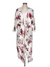 Lularoe 100% Rayon Ivory Kimono Size L - photo 1