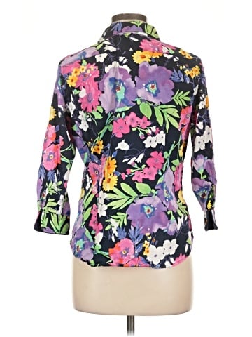 Lauren by Ralph Lauren 3/4 Sleeve T-Shirt (view 2)
