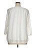 Roz & Ali 100% Polyester Ivory 3/4 Sleeve Blouse Size 1X - photo 2